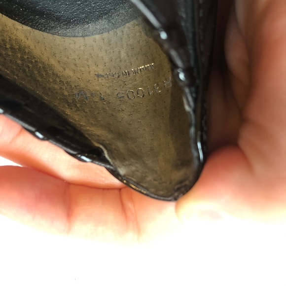 Rose Petals by Walking Cradles Black Bow Tie flats - Picture 4 of 7